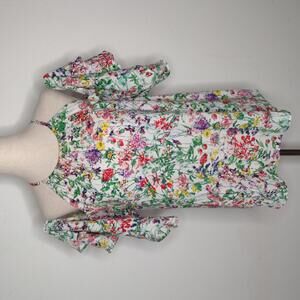 Preloved Do+Be Women's Floral Blouse Size Small